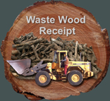 Button Waste Wood Receipt